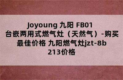 Joyoung 九阳 FB01 台嵌两用式燃气灶（天然气）-购买最佳价格 九阳燃气灶jzt-8b213价格